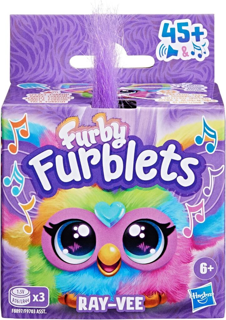 Furby Furblets Ray-Vee Mini Electronic Plush Toy