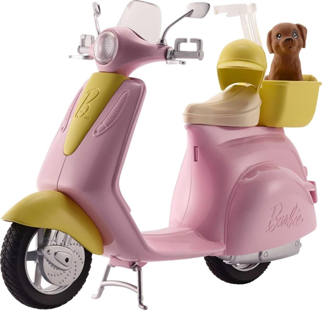 Barbie Moped with Puppy!, FRP56