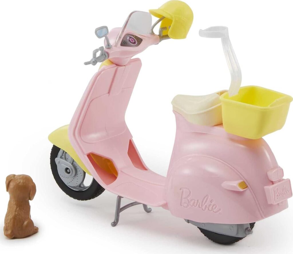 Barbie Moped with Puppy!, FRP56
