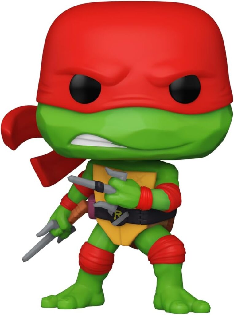 Funko POP! Movies: Teenage Mutant Ninja Turtles (TMNT) Raphael - Collectable Vinyl Figure - Gift Idea - Official Merchandise - Toys for Kids  Adults - Movies Fans - Model Figure for Collectors