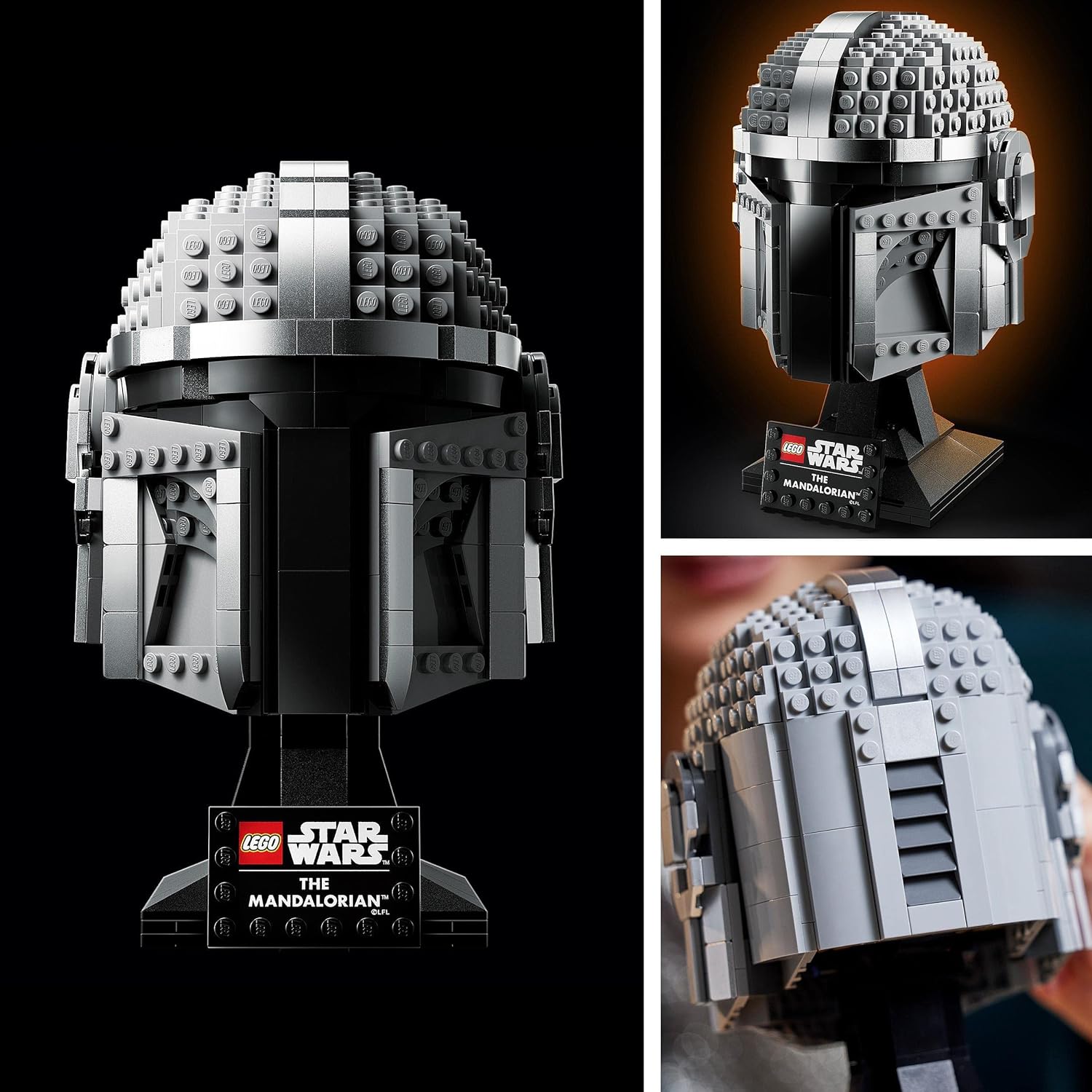 lego 75328 star wars the mandalorian helmet review LEGO 75328 Star Wars The Mandalorian Helmet Review