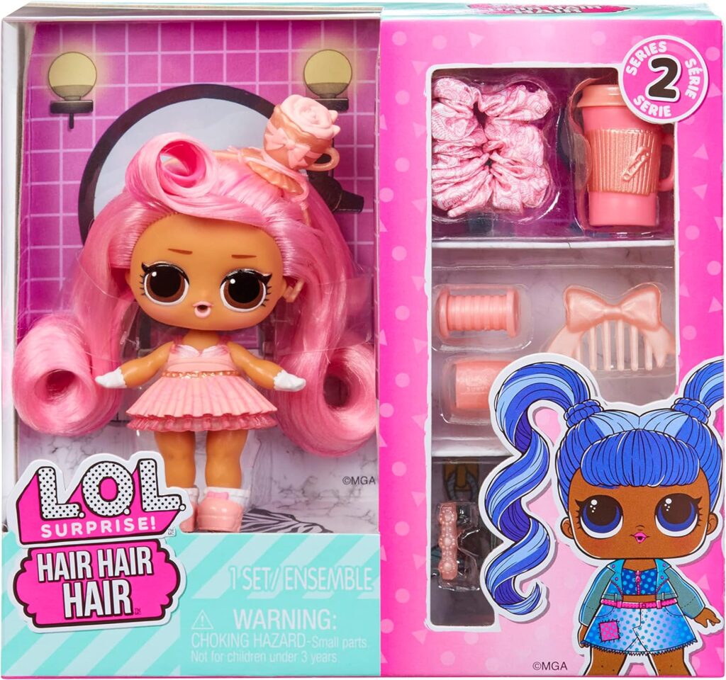 LOL Surprise OMG Sunshine Makeover Fashion Doll - BUBBLEGUM DJ - Includes UV Colour Change in the Sun, Multiple Surprises, and Fabulous Accessories - Great Gift for Kids Ages 4+