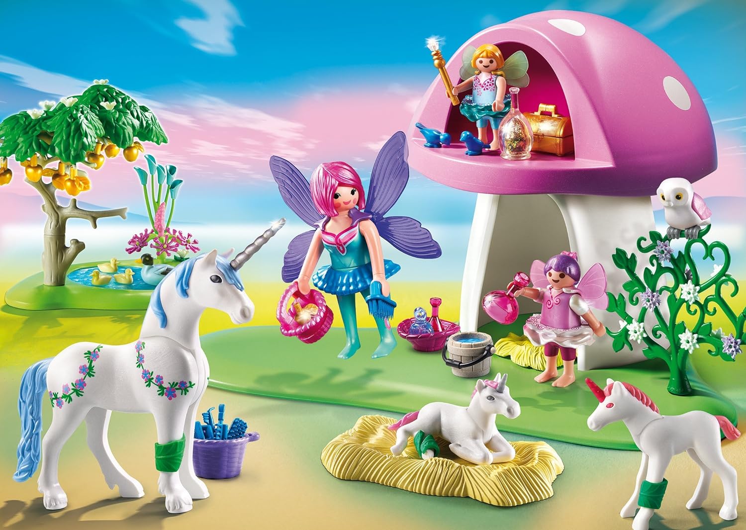 playmobil 6055 fairies with toadstool house review Playmobil 6055 Fairies with Toadstool House Review