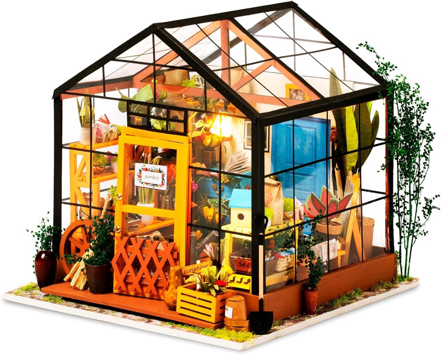robotime diy doll house kit cathys flower house review Robotime DIY Doll House Kit Cathy's Flower House Review