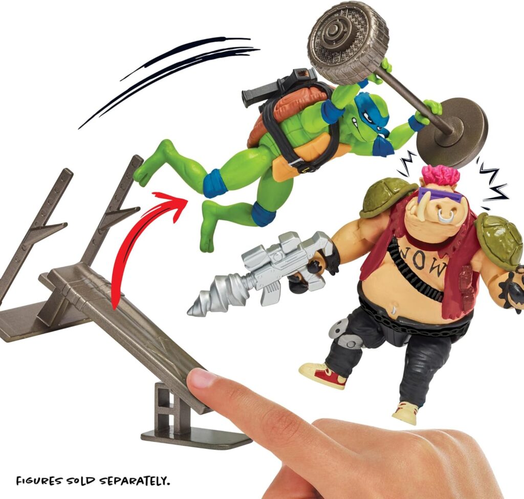 Teenage Mutant Ninja Turtles 83478CO TMNT Mutant Mayhem Sewer Lair Playset. Ideal Present for Boys 4 to 7 Years Fans Teenage Mutant Ninja Turtles 83478CO TMNT Mutant Mayhem Sewer Lair Playset. Ideal Present for Boys 4 to 7 Years Fans