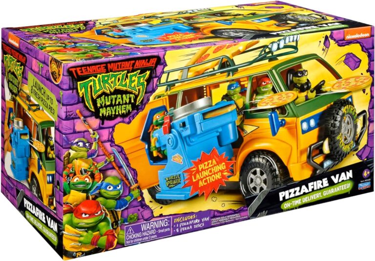 Teenage Mutant Ninja Turtles Pizza Fire Delivery Van Review