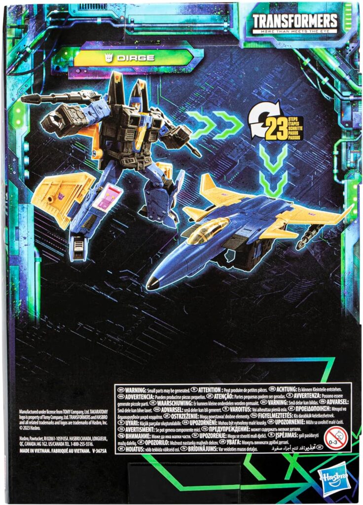 Transformers Legacy Evolution Voyager Dirge 7” Action Figure