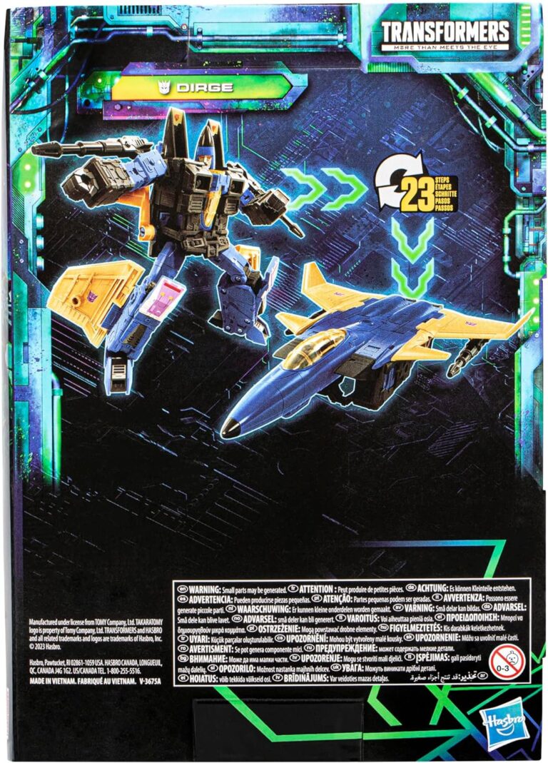 Transformers Legacy Evolution Voyager Dirge 7” Action Figure review