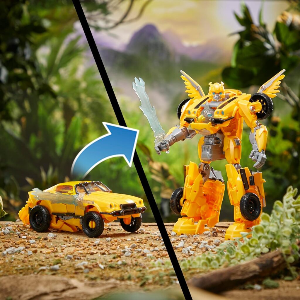 TRANSFORMERS Toys Rise of the Beasts Film, Smash Changer Optimus Prime Action Figure – Ages 6 and up, 22.5 cm